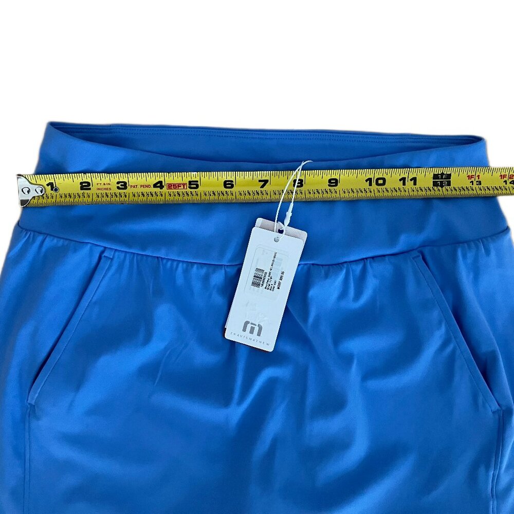 TravisMathew Game Set Match Skort Women's Granada Blue Size Small NWT - Picture 13 of 15
